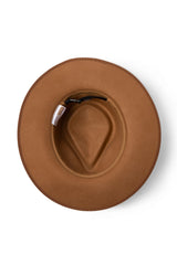 Meribel - Wool Felt Fedora - Camel