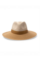 Kristina Flexibraid® Fedora - Mixed Camel/Camel