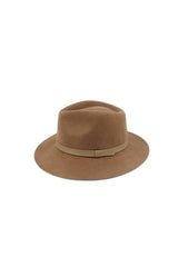 Thredbo - Wool Felt Fedora - Chocolate