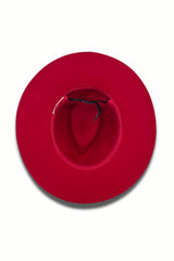 Chamonix Felt Fedora - Red