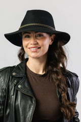 Nordcrest Felt Fedora - Black