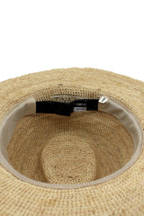 Rosa - Raffia Fedora - Natural