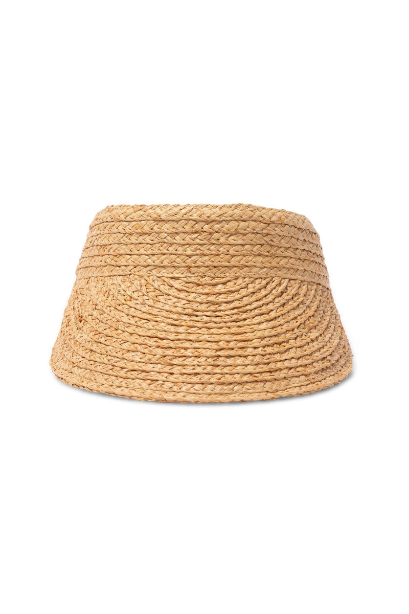 Noosa - Raffia Visor- Natural