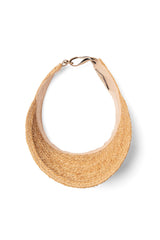 Noosa - Raffia Visor- Natural