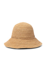 Kristen Raffia Cloche - Natural