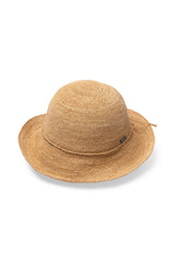 Kristen Raffia Cloche - Natural