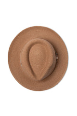 Florence - Raffia Trilby - Old Rose