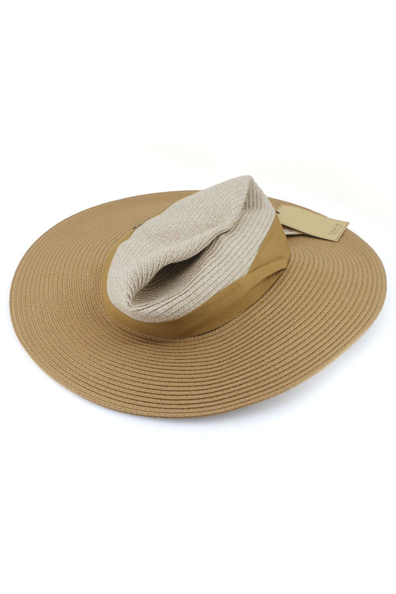 Maui - Wide Brim Flexibraid® Ivory/Camel