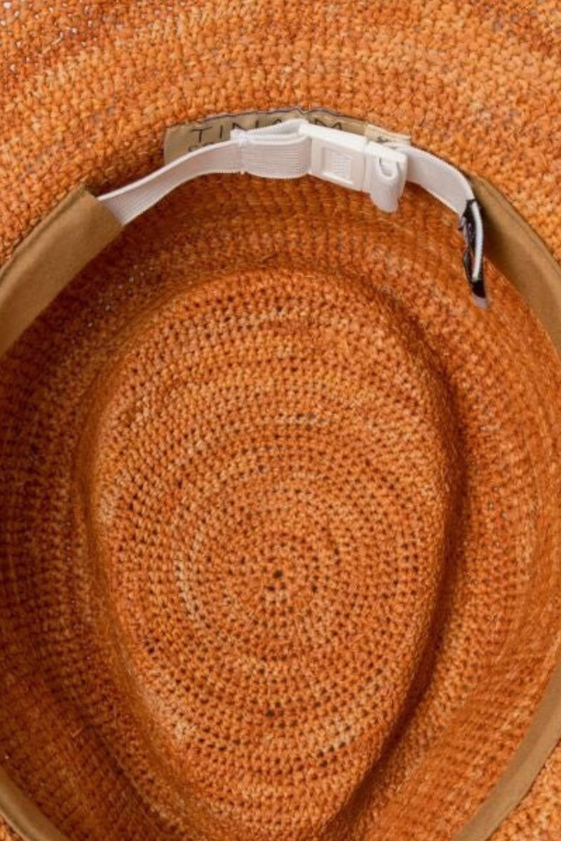 Rio - Raffia Trilby - Saffron