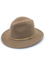 Laax Wool Felt Fedora - Mushroom