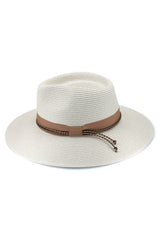 Bahama - Flexibraid® Fedora - Ivory/Nutmeg