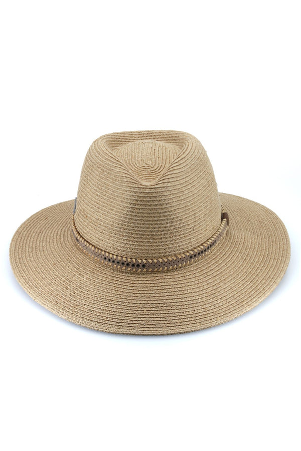 Catalina - Raffia Fedora - Natural