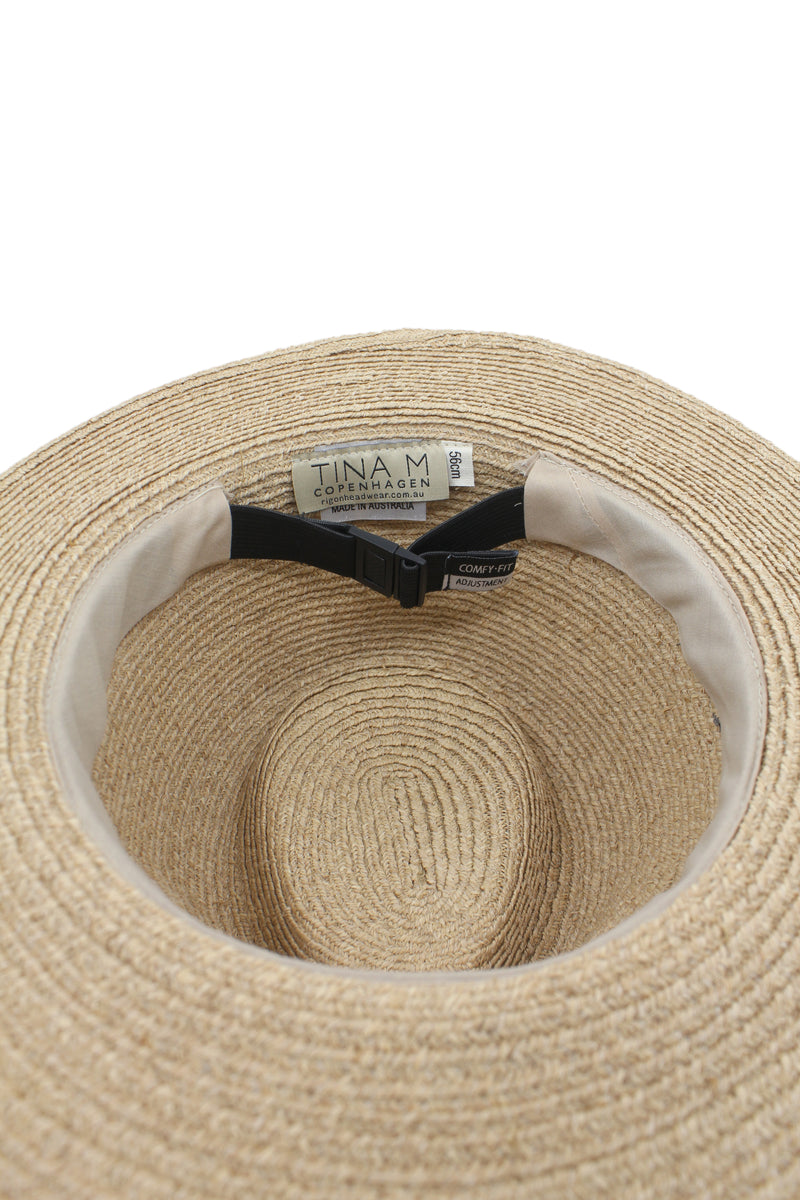 Catalina - Raffia Fedora - Natural