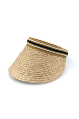 Cabarita - Raffia Visor - Natural