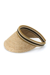 Cabarita - Raffia Visor - Natural