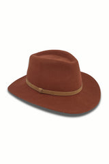 Verbier Felt Fedora - Paprika