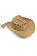 Stella Raffia Cowboy - Natural